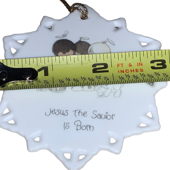 Precious Moments Snowflake Christmas Ornaments Set of 5 - Picture 9 of 9